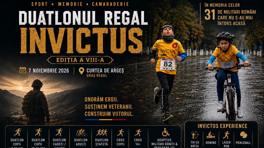 Duatlonul Regal Invictus, ediția a VIII-a, 2026